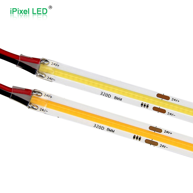 COB single color 320LEDs/m led strip DC5V/DC12V/DC24V