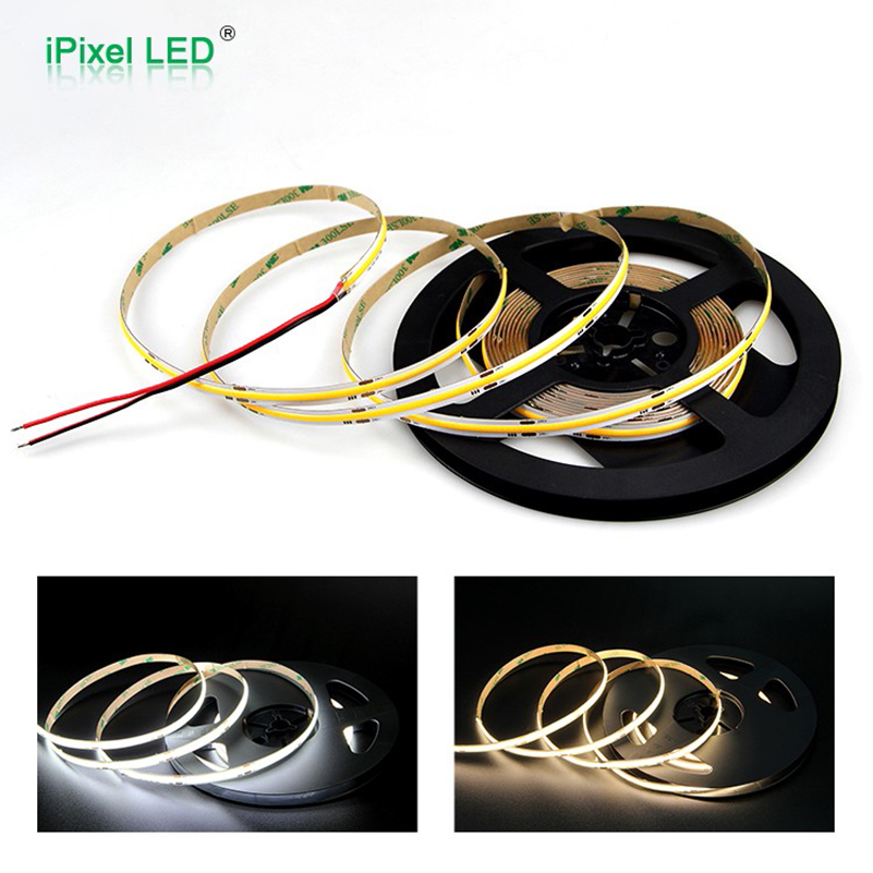 COB single color 320LEDs/m led strip DC5V/DC12V/DC24V