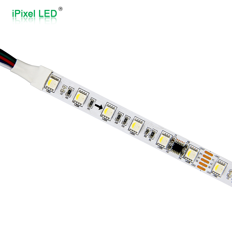 5050 RGBW DMX512 24V LED幻彩软灯条60灯/M