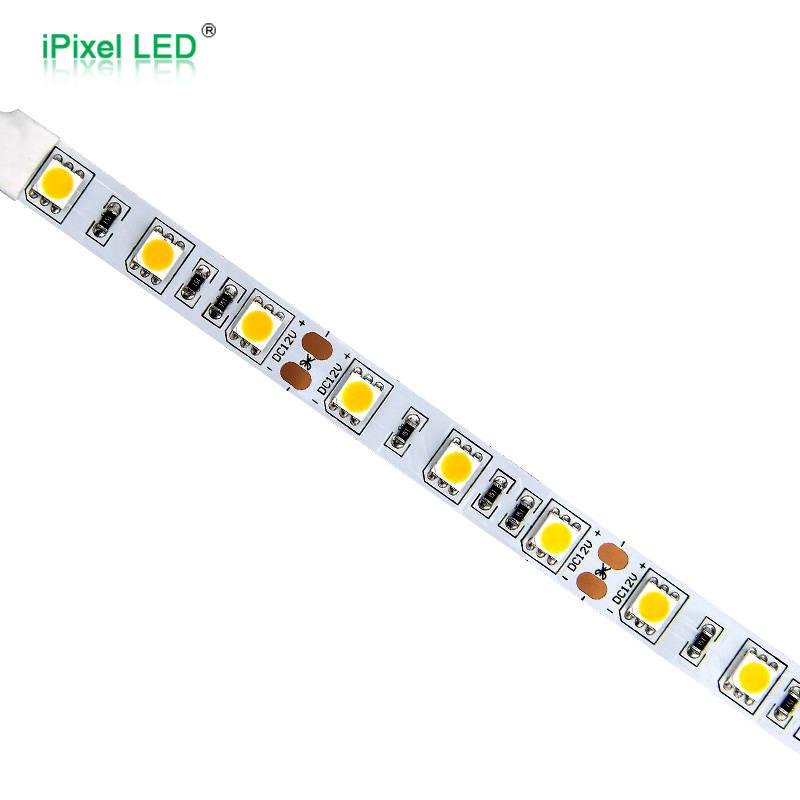 SMD 5050 10mm静态彩色LED灯条 60LEDs/M DC12V/24V